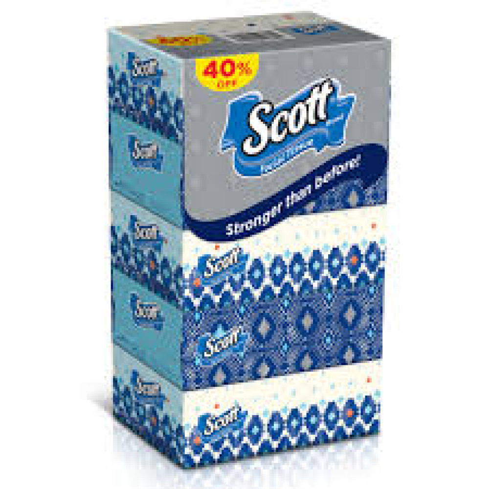 SCOTT FACIAL TISSUE 5 X 160'S