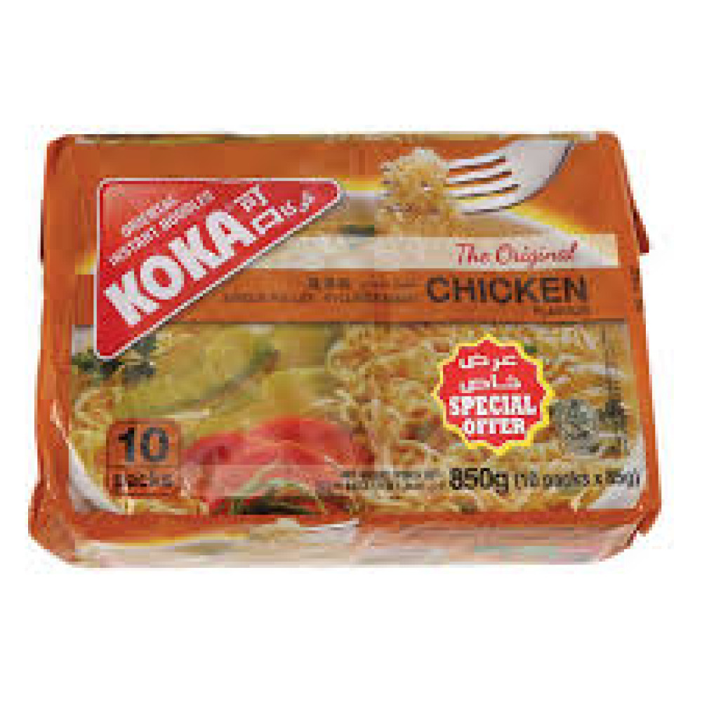 KOKA NOODLES ASSTD 10S*85GM