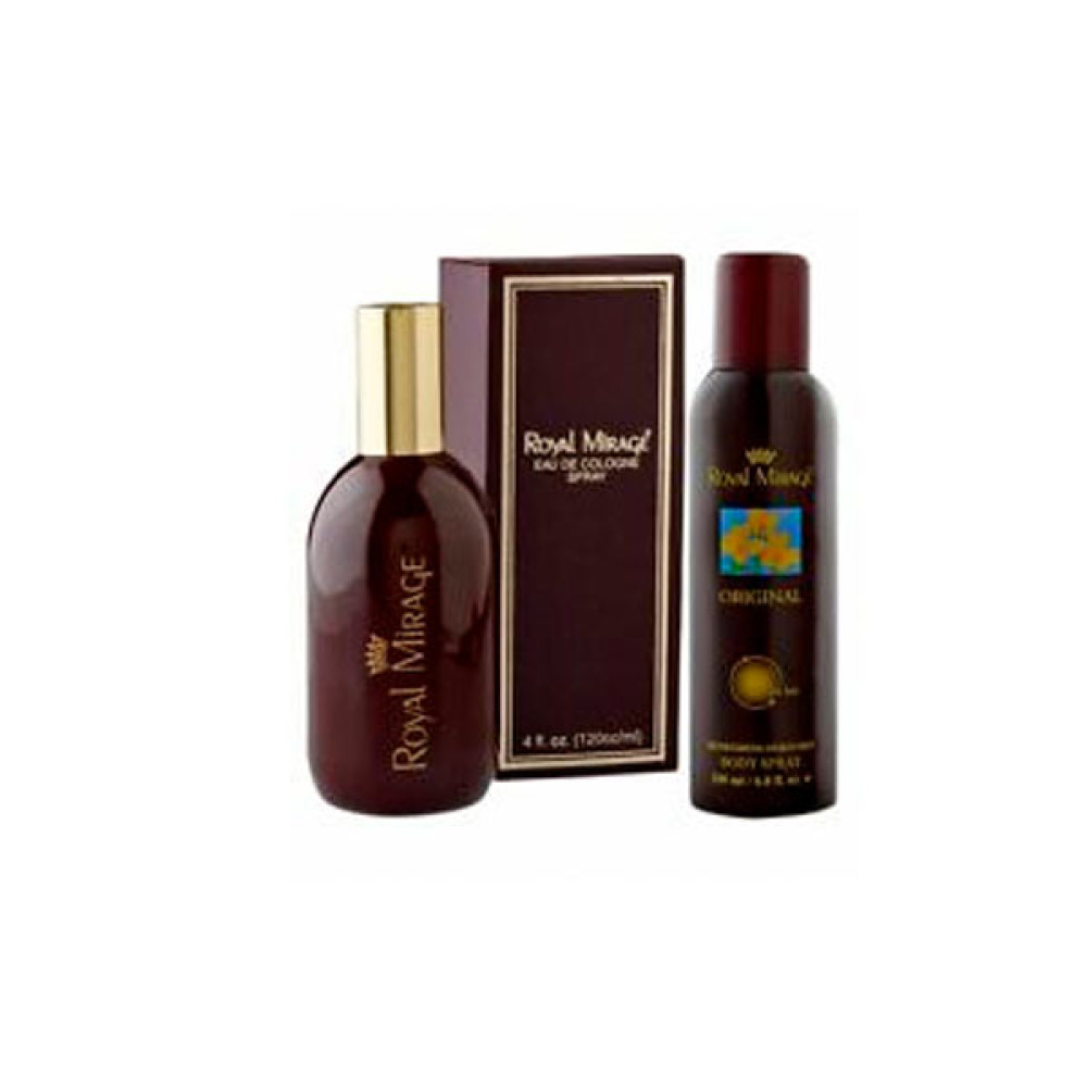 ROYAL MIRAGE PERFUME 120ML ASSTD+ DEO 150ML FREE 