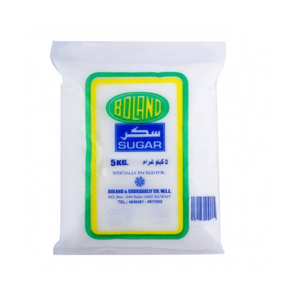 BOLAND WHITE CRYSTAL SUGAR 5KG