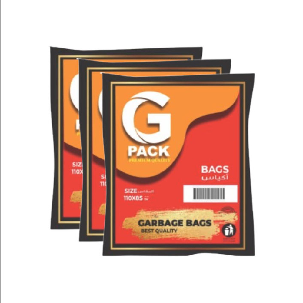 G PACK GARBAGE BAG (10GLON)(30 BAG)-3 PCS SPECIAL 
