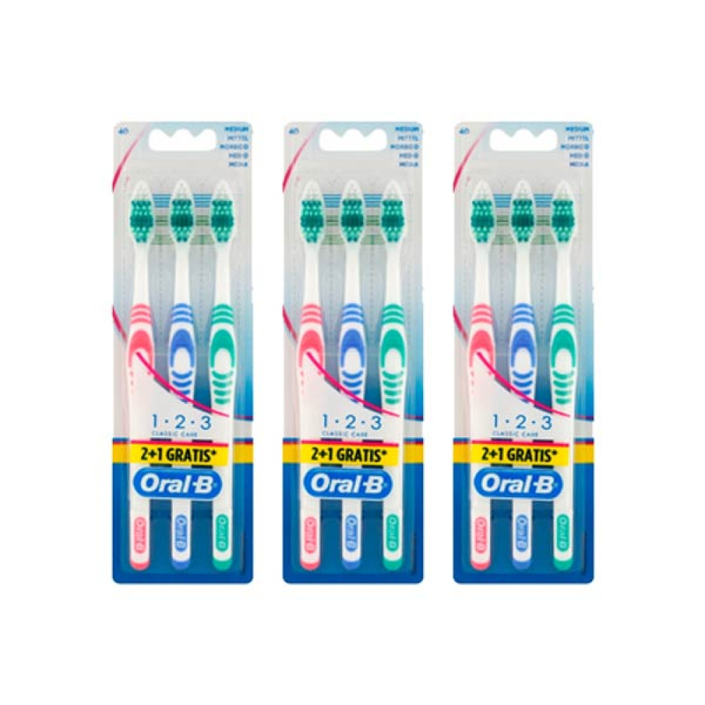 ORAL B TOOTH BRUSH CLASSIC 9 PCS 