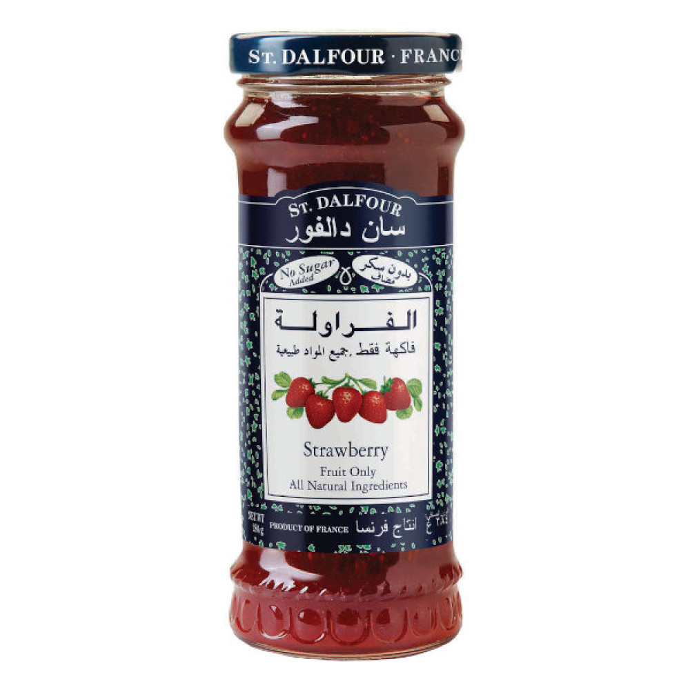 ST. DALFOUR STRAWBERRY JAM 284GM 