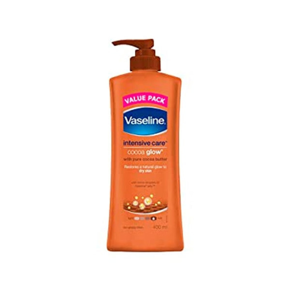 VASELINE COCOA GLOW 400ML 