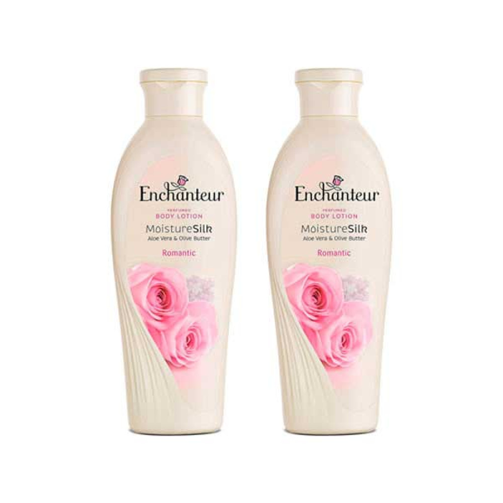ENCHANTEUR HAND &BODY LOTION 2X250ML@15% OFF 