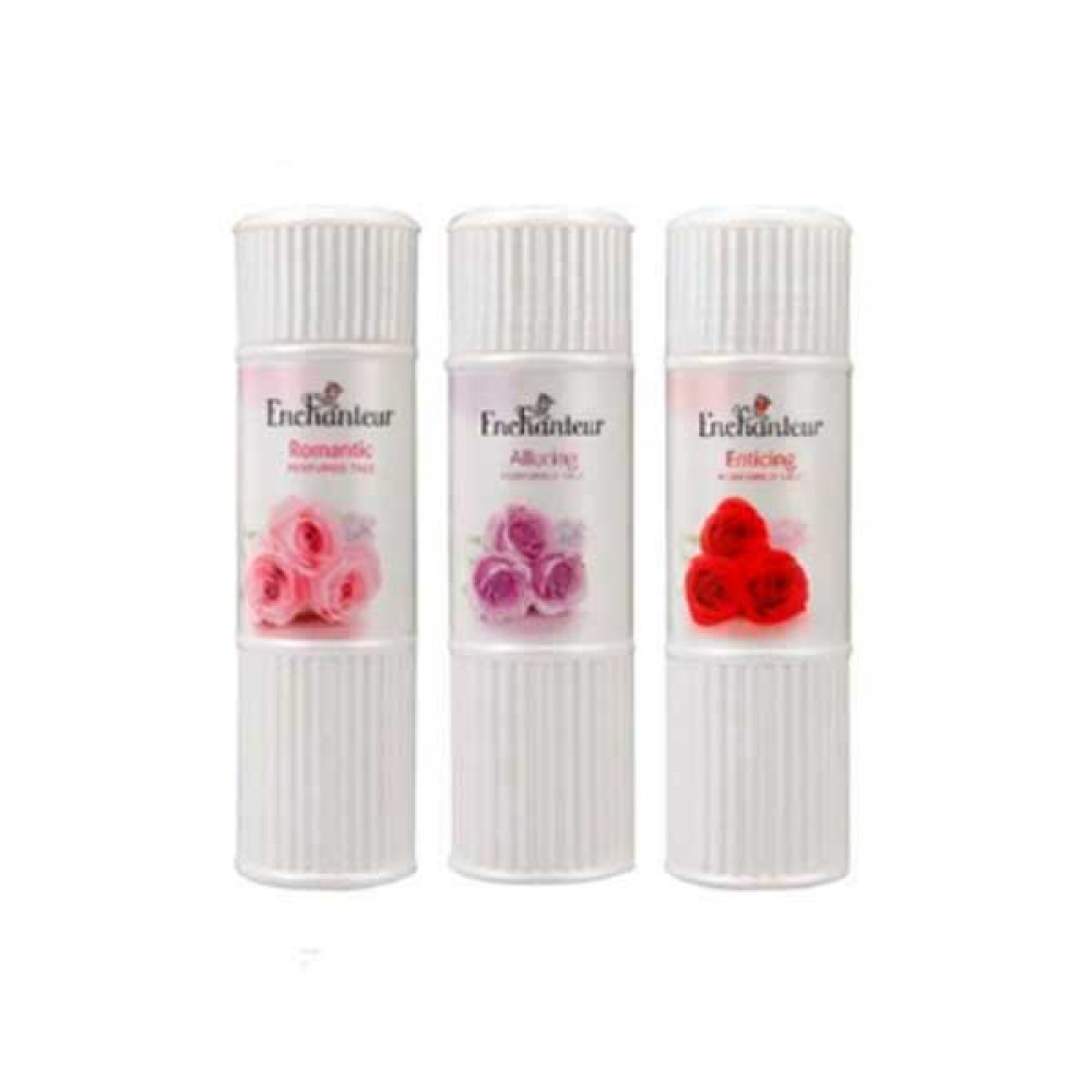 ENCHANTEUR PERFUMED TALC 3 X 120GM 