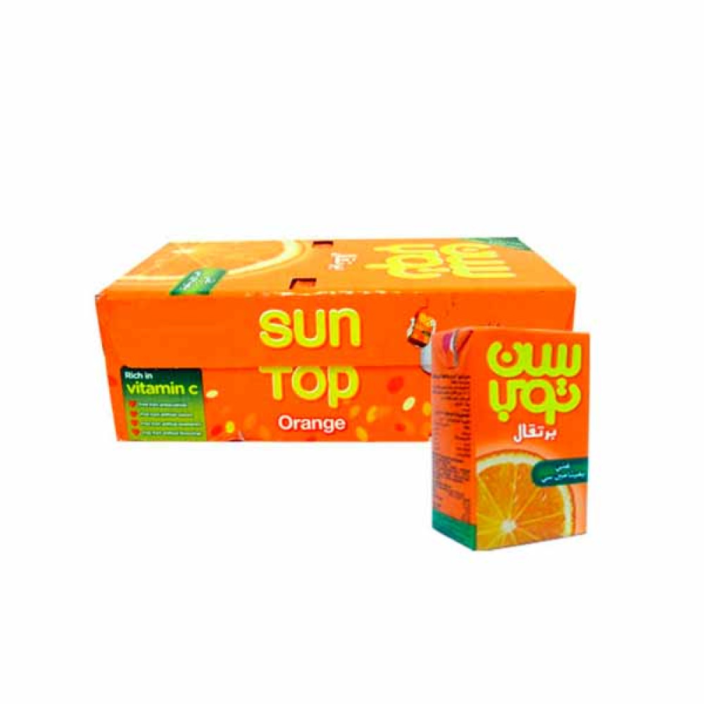 SUNTOP ORANGE JUICE 24 X 125ML 