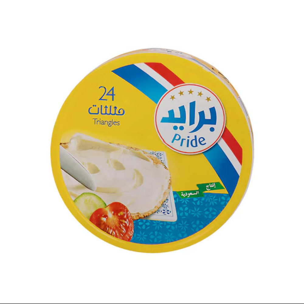 PRIDE TRIANGLES CHEESE 336GM