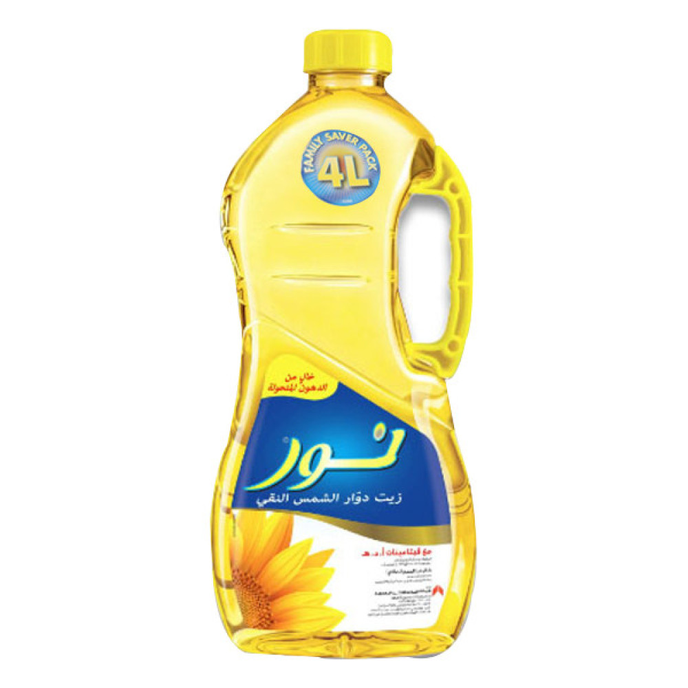 NOOR SUNFLOWER OIL 4LTR 