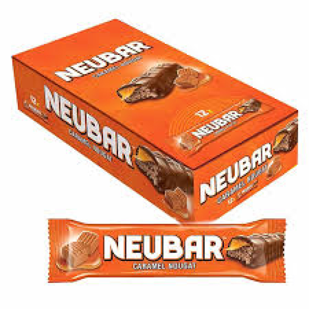 CHOCOLATE BARS NEUBAR 12X30 GM CARAMEL