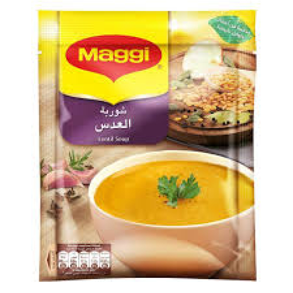 NESTLE MAGGI SOUP LENTIL 84GM