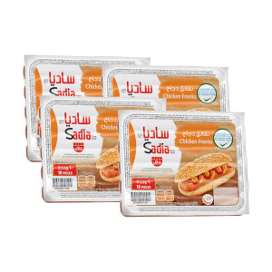 SADIA CHICKEN FRANKS REGULAR 4 X 340GM 