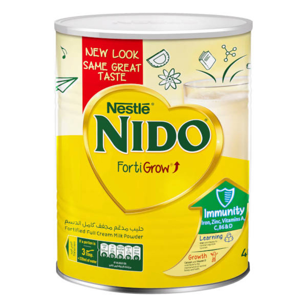 NIDO FORTIFIED MILK POWDER 400GM 