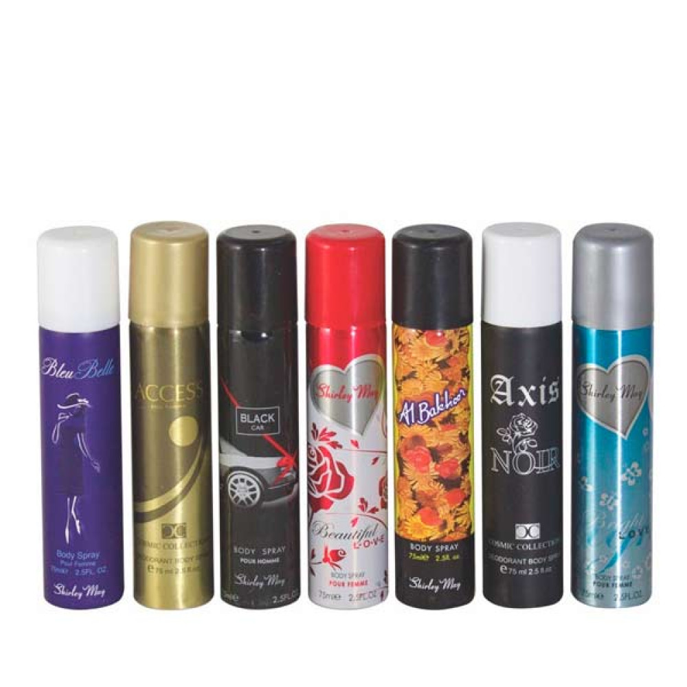 SHERLY MAY DEO ASSORTED 7 X 75ML 