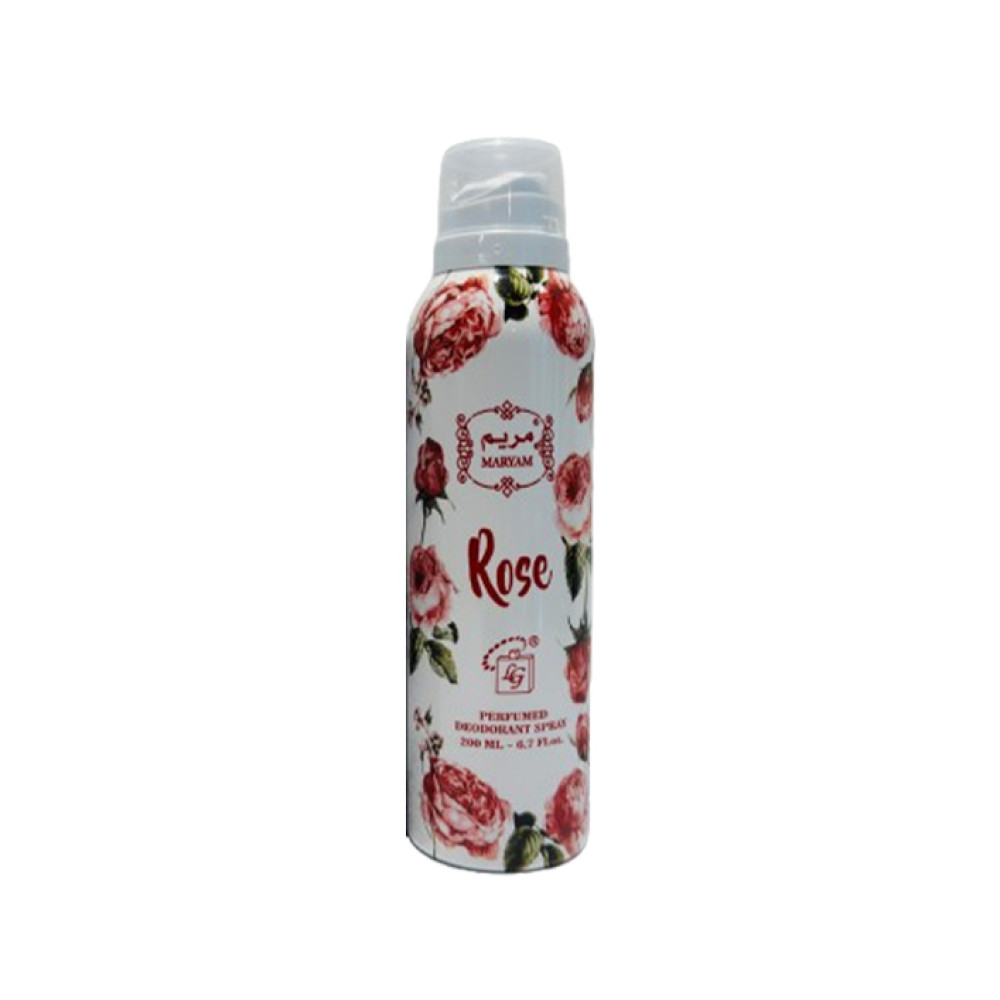 MARYAM PERFUMED DEODORANT SPRAY ROSE 200ML