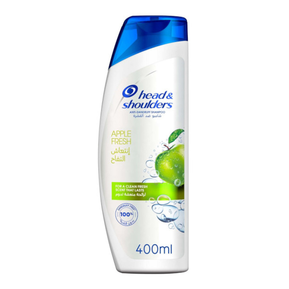 HEAD & SHOULDERS ANTI-DANDRUFF SHAMPOO APPLE FRESH 400ML 
