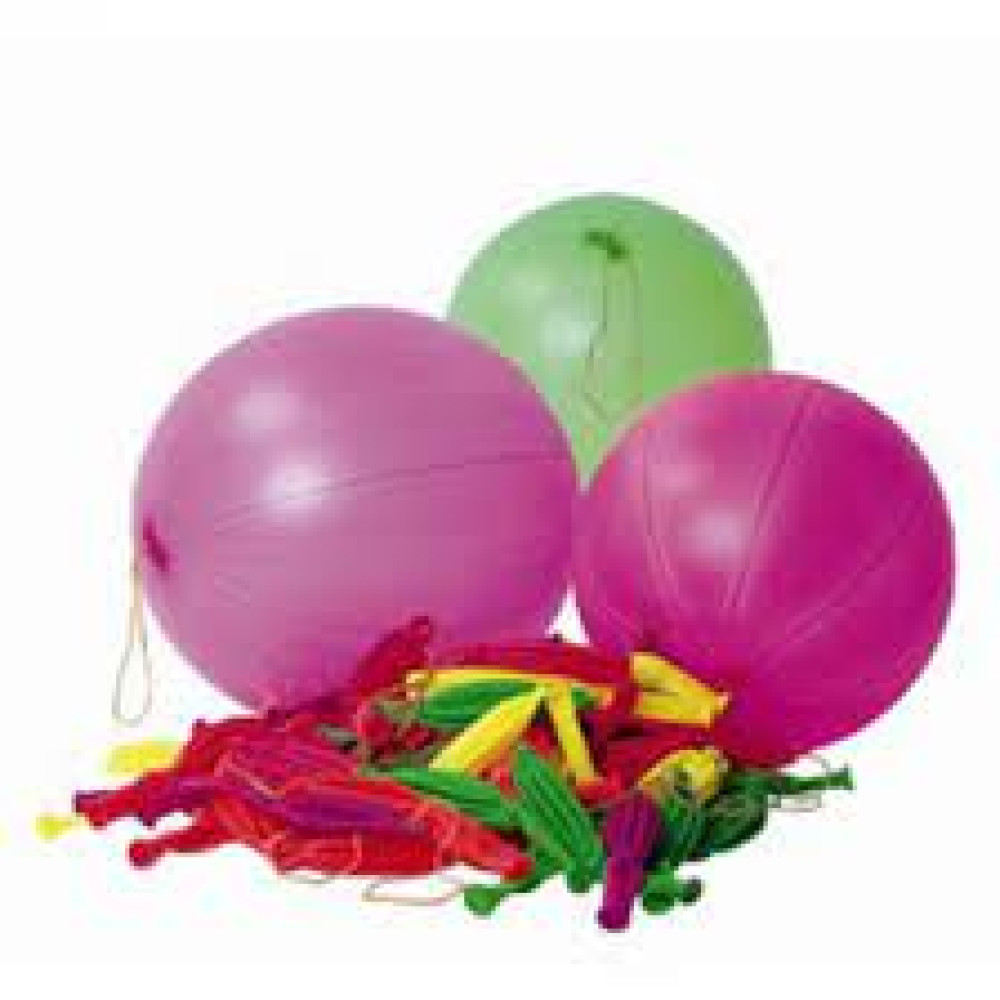 PEGASO 2 PUNCHBALL ASSORTED BALLOONS