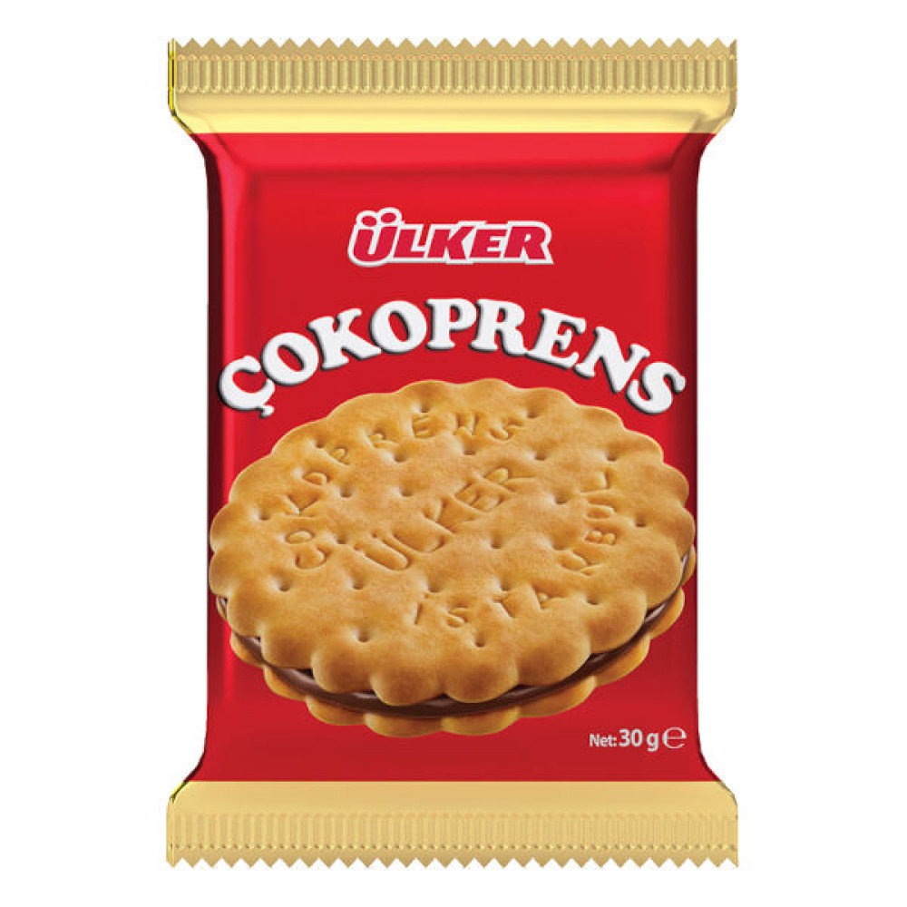 ULKER COKOPRENS SANDWICH BISCUIT 30GM 
