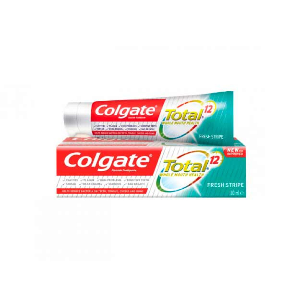 COLGATE TOOTHPASTE TOTAL FRESH STRIPES 100ML 