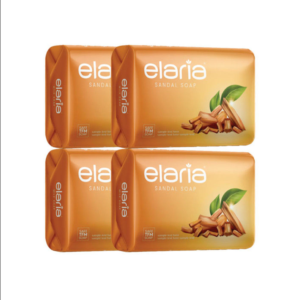 ELARIA SANDAL SOAP 6 X 125 GM