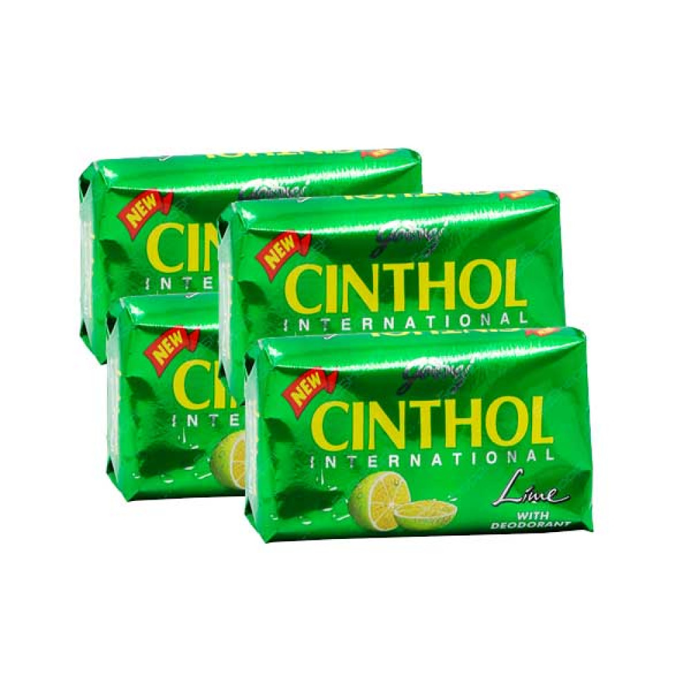 GODREJ CINTHOL SOAP LIME 175GM 3+1 FREE 