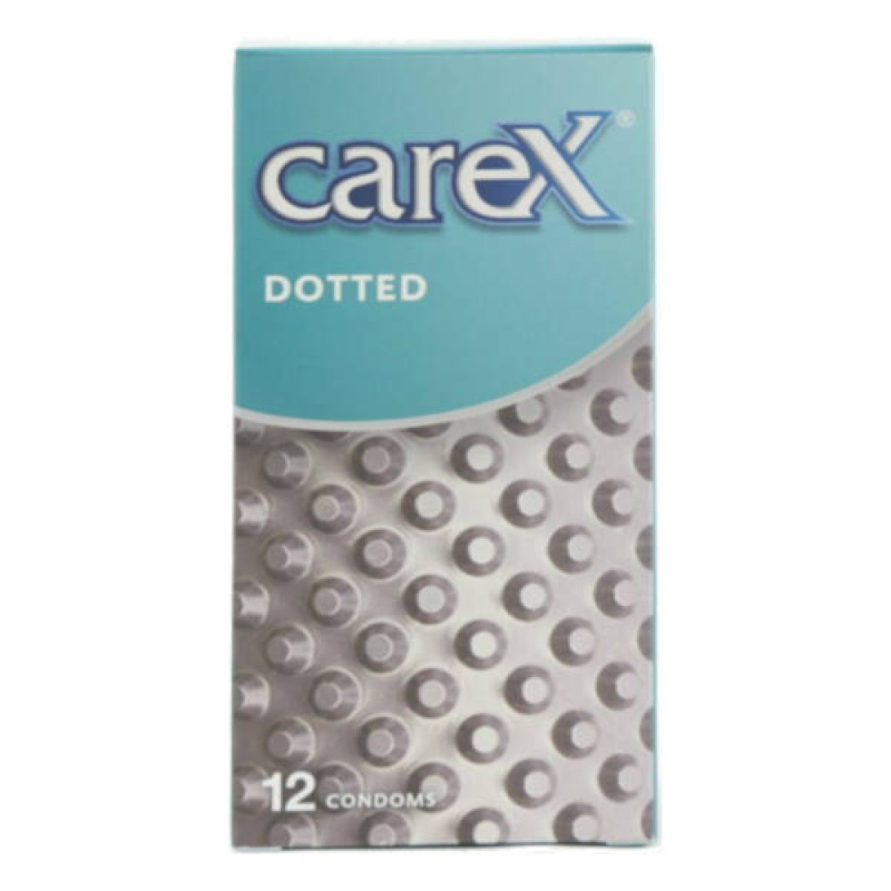 CAREX DOTTED CONDOMS 12-S 